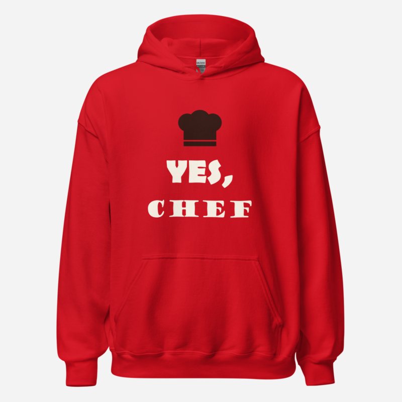 Intercontinental Chef Yes Chef Hoodie Red