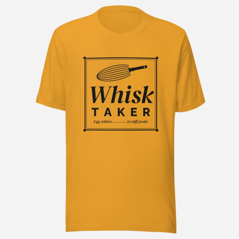 Intercontinental Chef Whisk Taker Tee Mustard