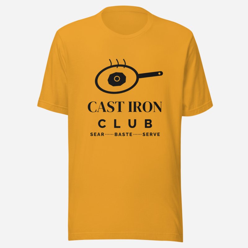Intercontinental Chef Cast Iron Club Tee Mustard
