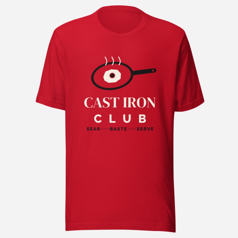 Intercontinental Chef Cast Iron Club Tee Red