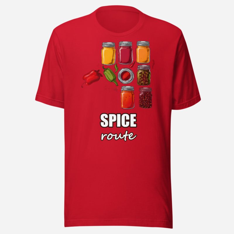 Intercontinental Chef Spice Route Spices Tee in Red