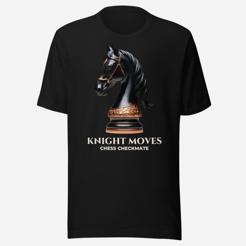 Chess Checkmate Knight Moves Tee