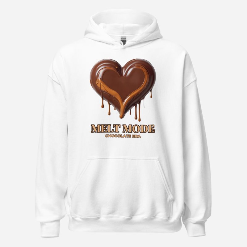 Chocolate Era Melt Mode Hoodie White