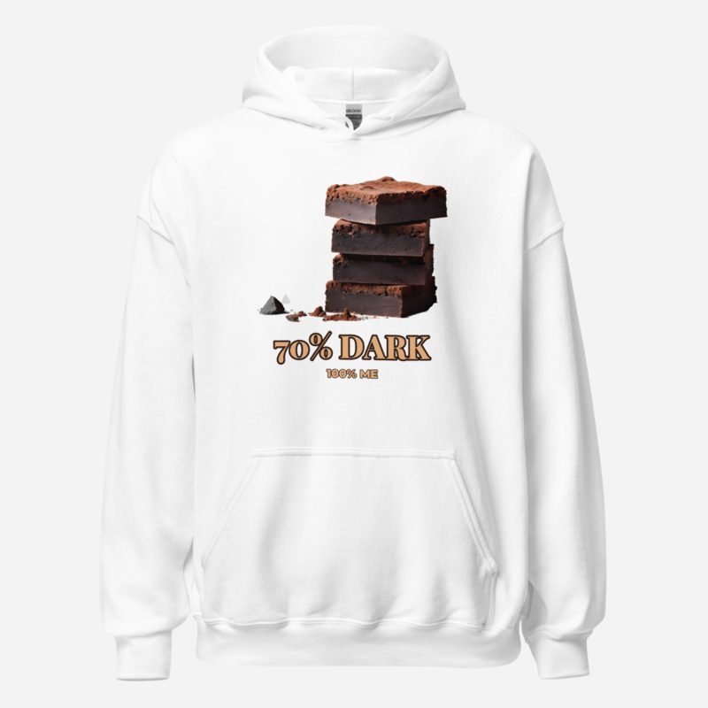 Chocolate Era Seventy Percent Hoodie White