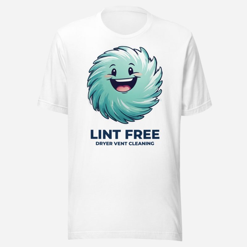 Clear Air Cleaning Lint Free Tee in White