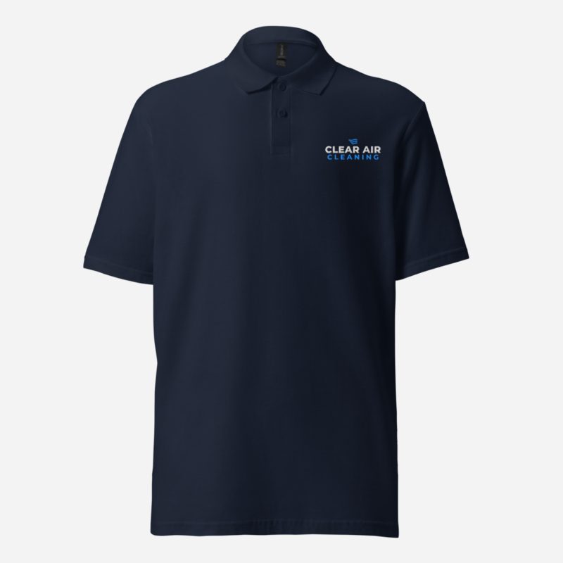 Clear Air Cleaning Uniform Polo Navy