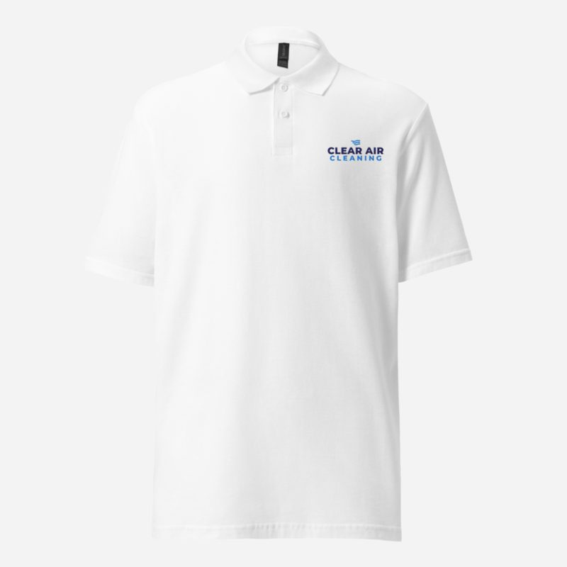 Clear Air Cleaning Uniform Polo White