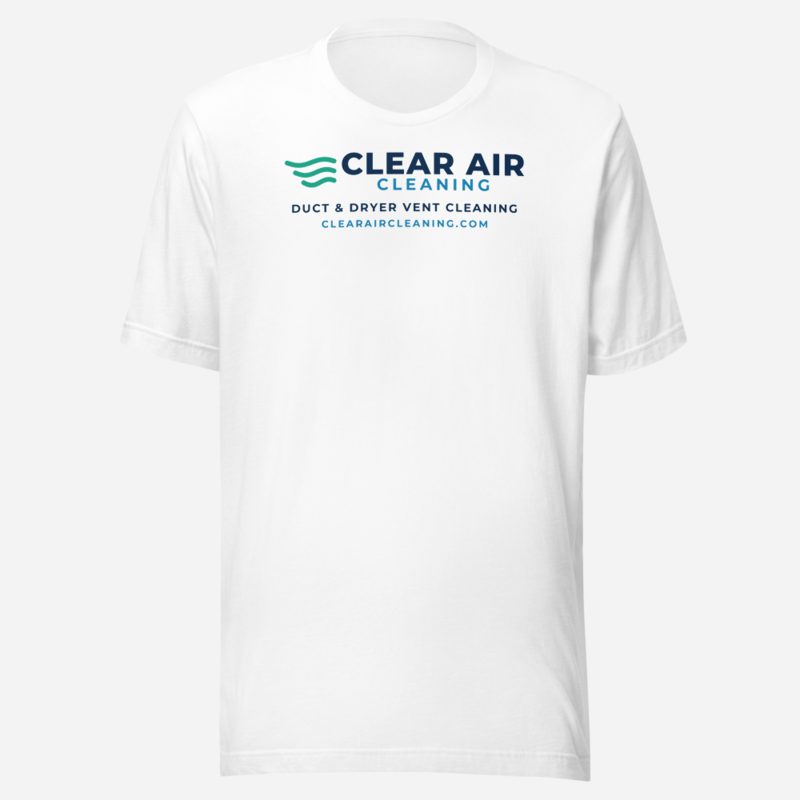 Clear Air Cleaning Crew Tee in White