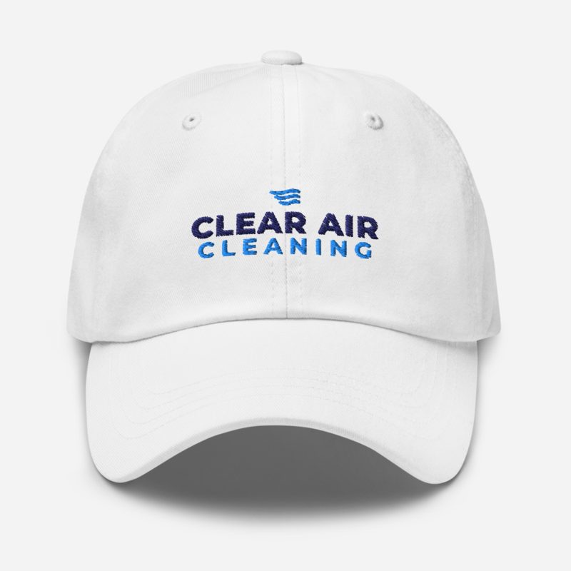 Clear Air Cleaning Crew Cap White