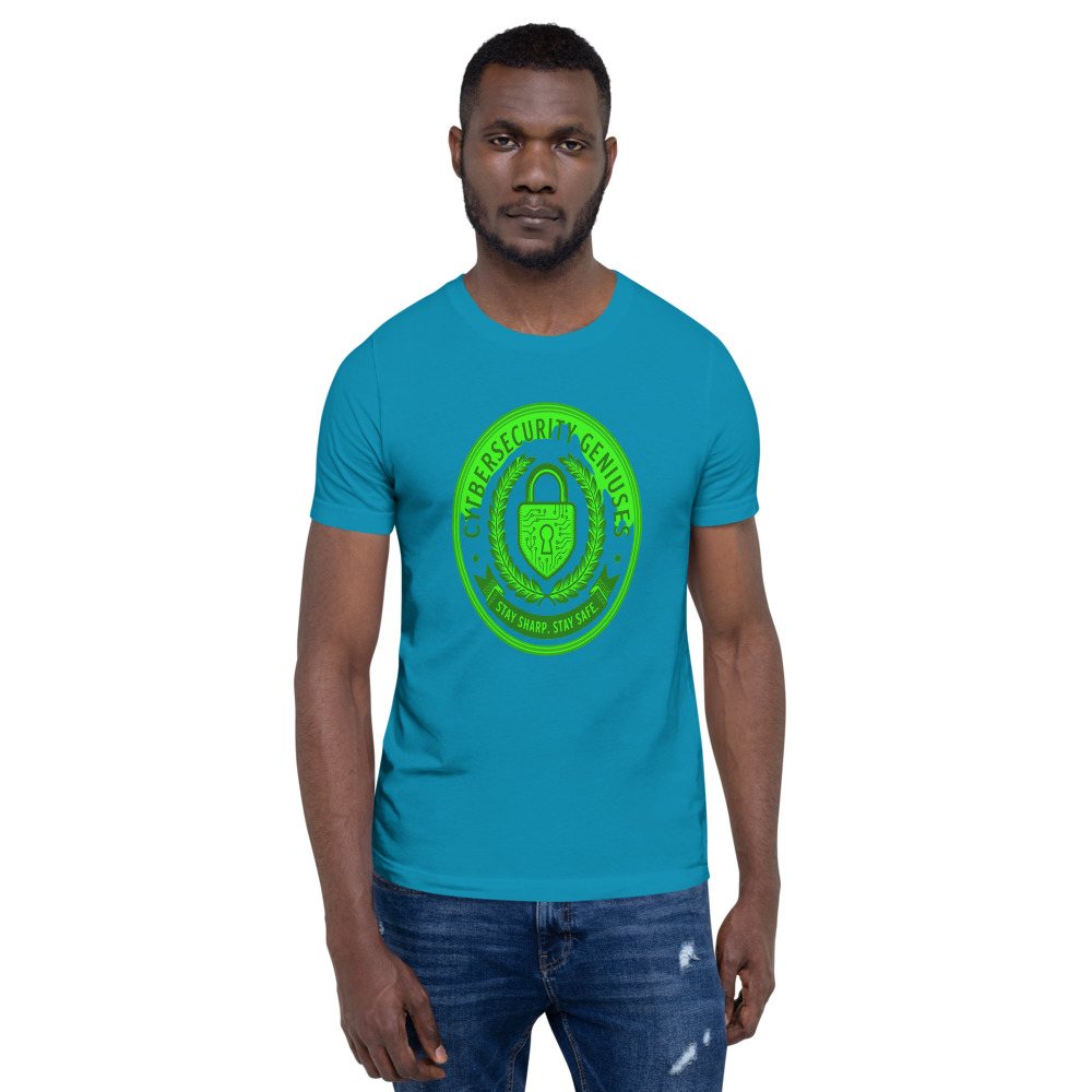 Cybersecurity Geniuses Shield Crest Tee