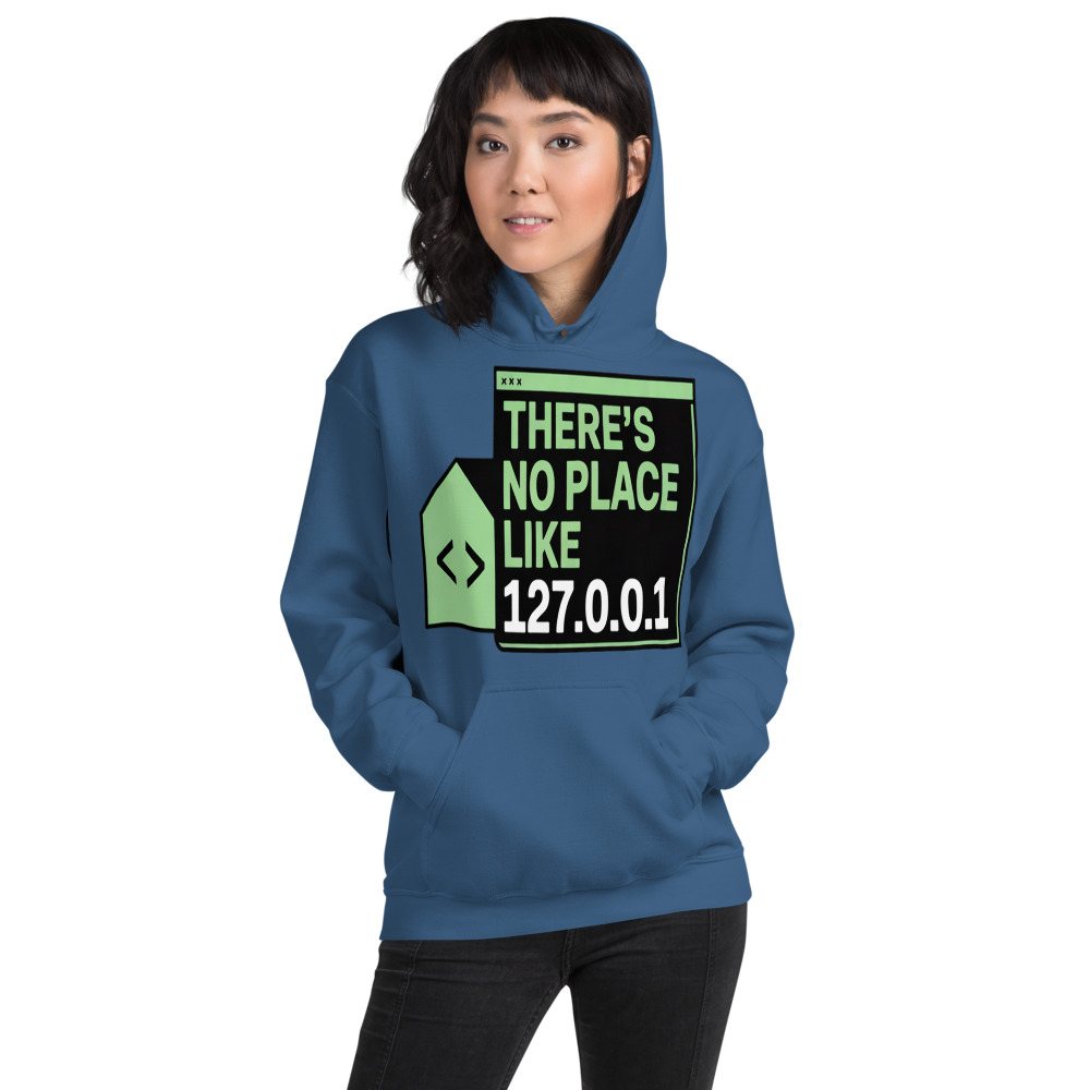 Cybersecurity Geniuses No Place Like 127.0.0.1 Hoodie