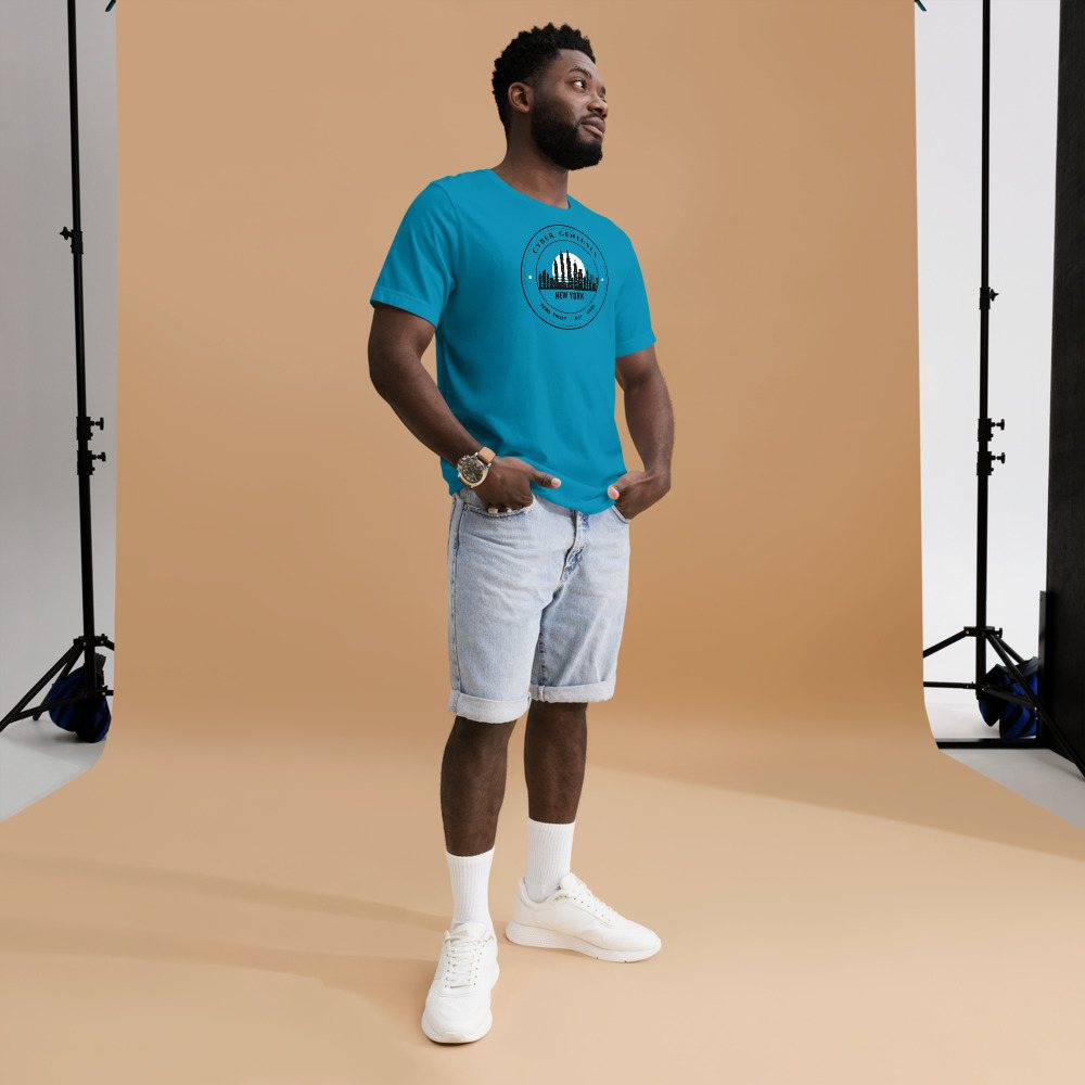Cybersecurity Geniuses Zero Trust Crest Tee Front