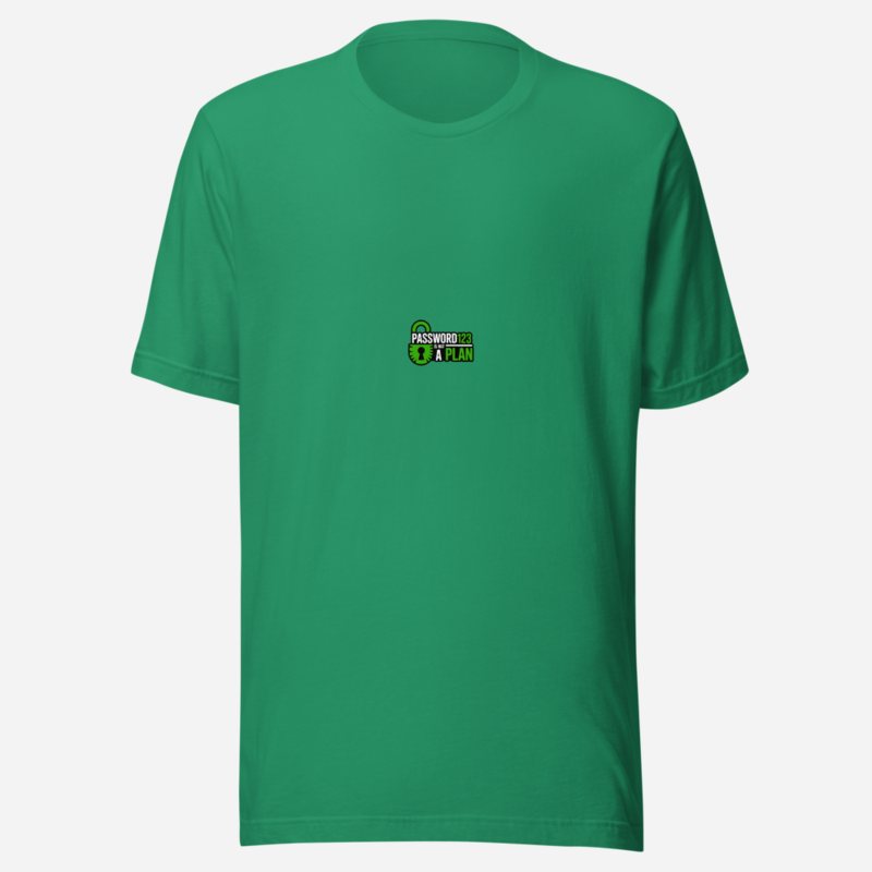 Cybersecurity Geniuses Password123 Is Not A Plan Tee Kelly