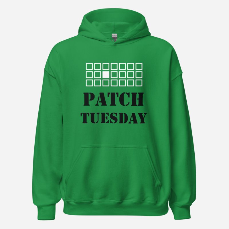 Cybersecurity Geniuses Patch Tuesday Hoodie Irish Green
