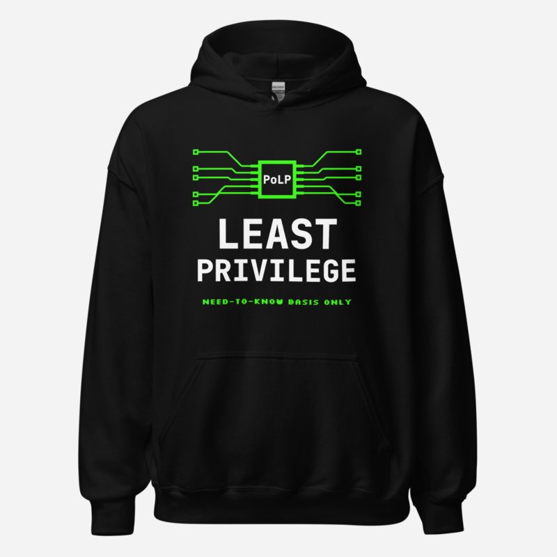 Cybersecurity Geniuses Least Privilege Hoodie