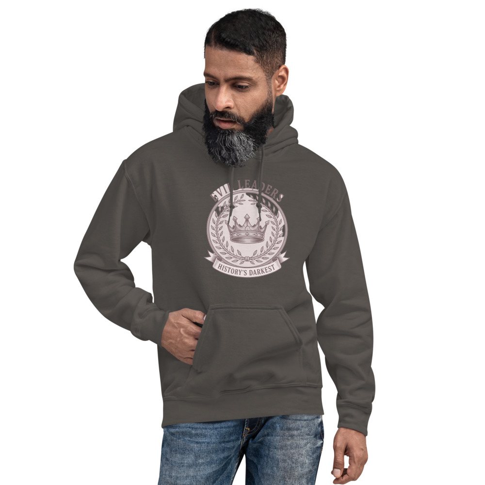 Evil Leaders Crown Crest Hoodie Front