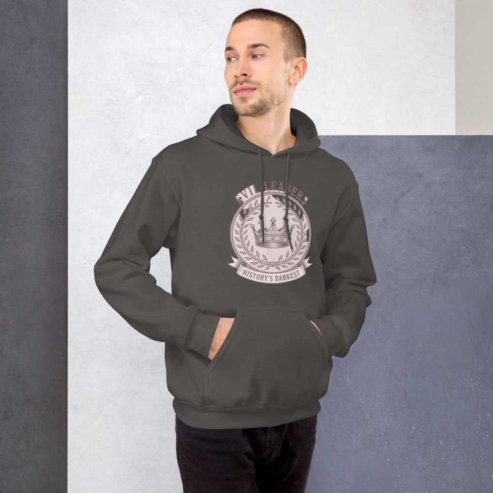 Evil Leaders Crown Crest Hoodie Front