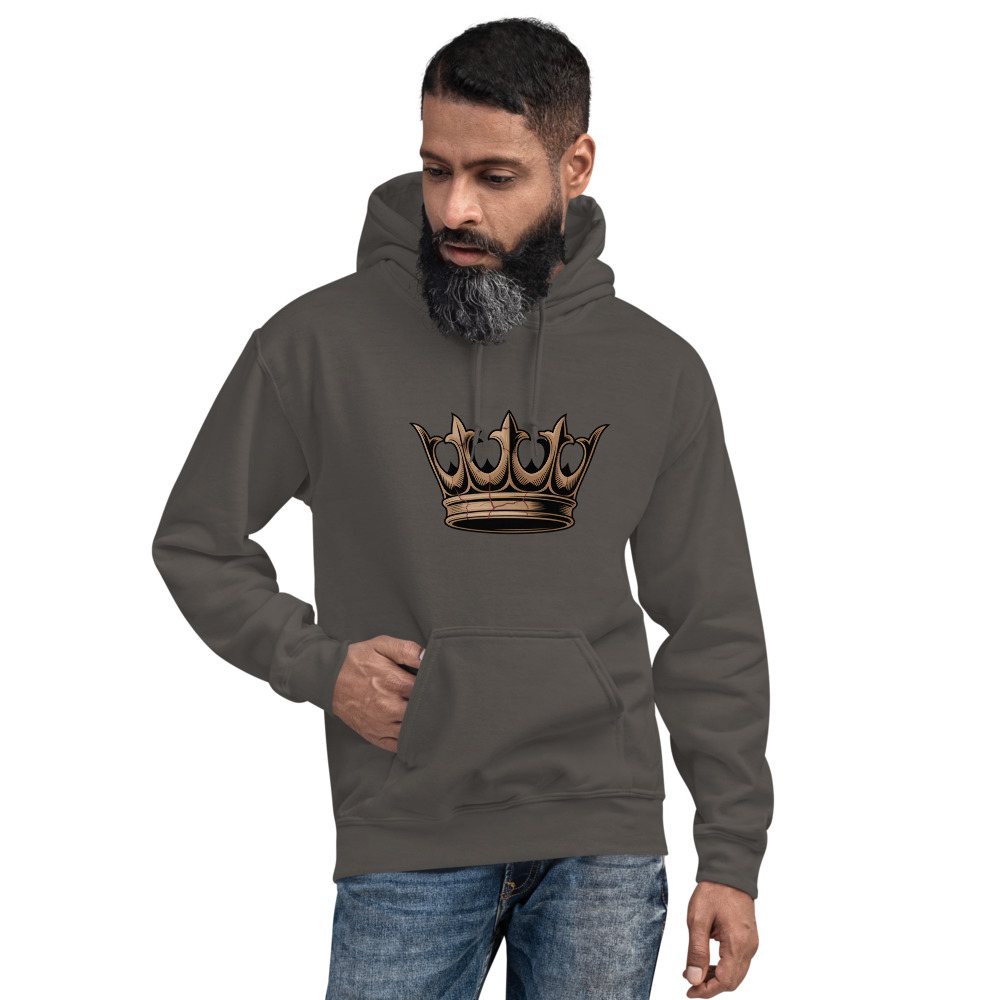 Evil Leaders Cracked Crown Icon Hoodie Front