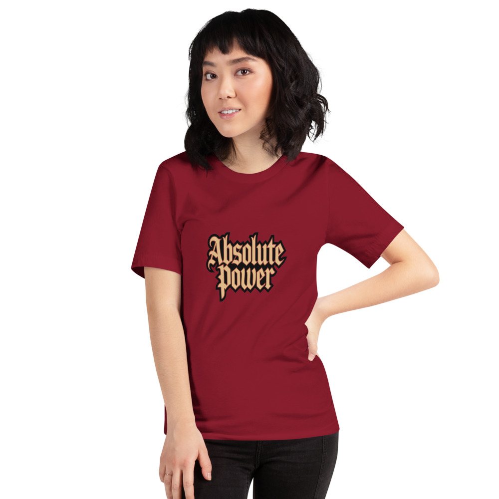 Evil Leaders Absolute Power Tee Front