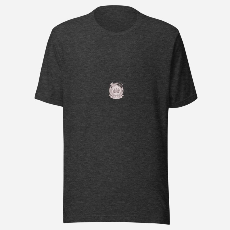 Evil Leaders Crown Crest Tee Dark Grey Heather