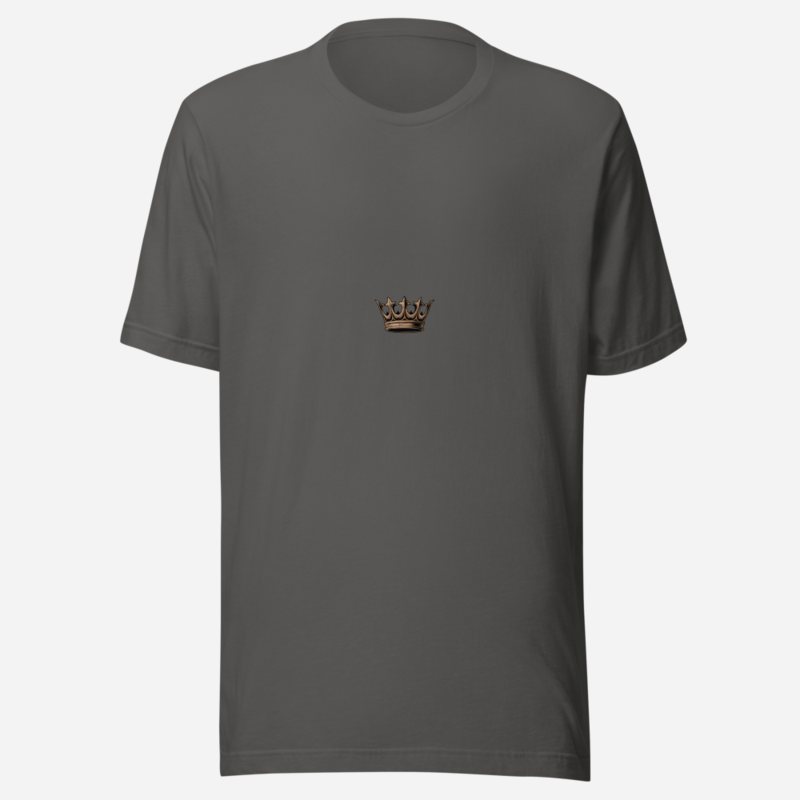 Evil Leaders Cracked Crown Icon Tee Asphalt