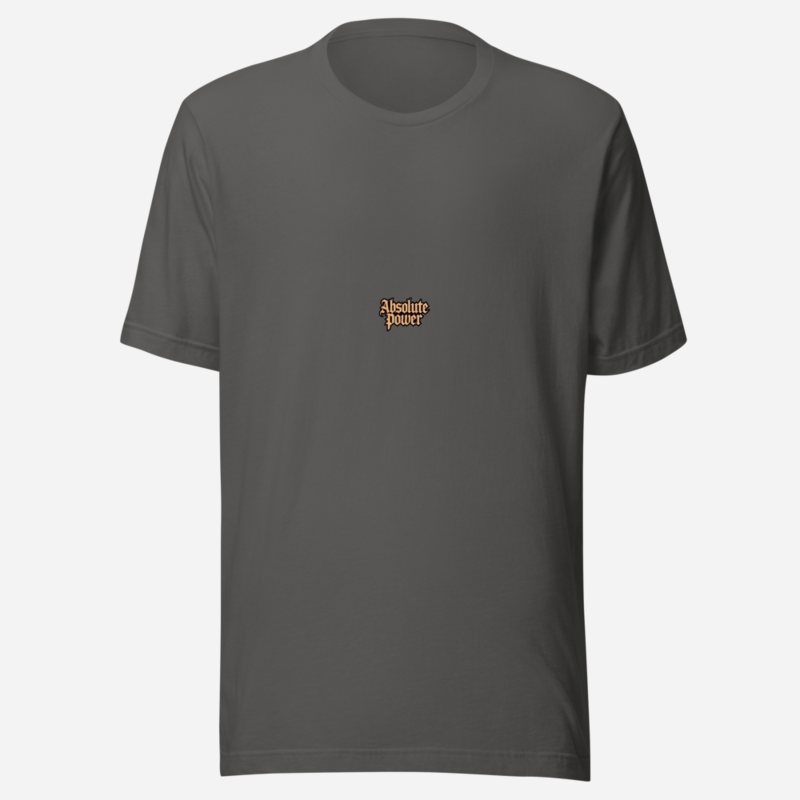 Evil Leaders Absolute Power Tee Asphalt