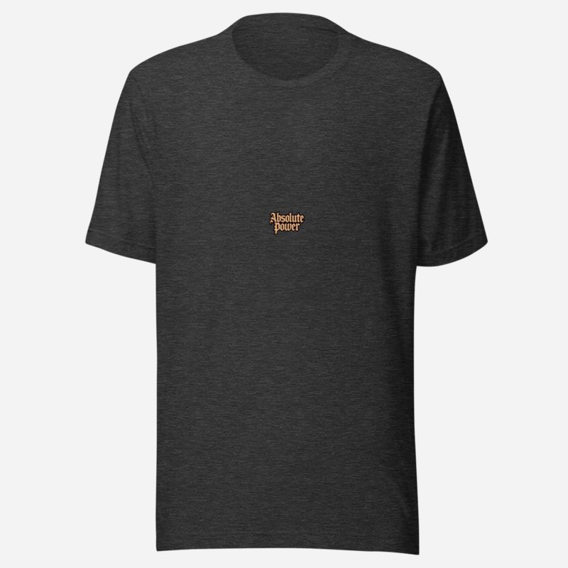 Evil Leaders Absolute Power Tee Dark Grey Heather