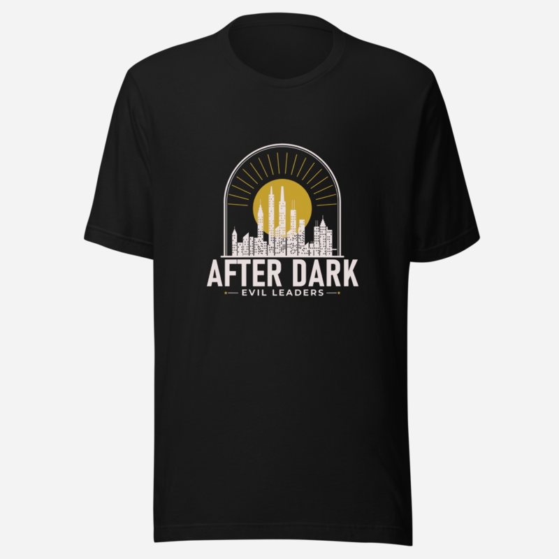 Evil Leaders After Dark Skyline Tee Black