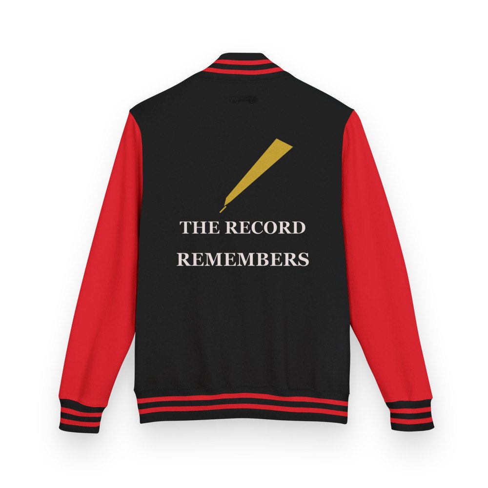 Evil Leaders The Record Remembers Varsity Jacket