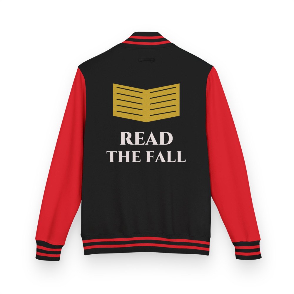 Evil Leaders Read The Fall Varsity Jacket