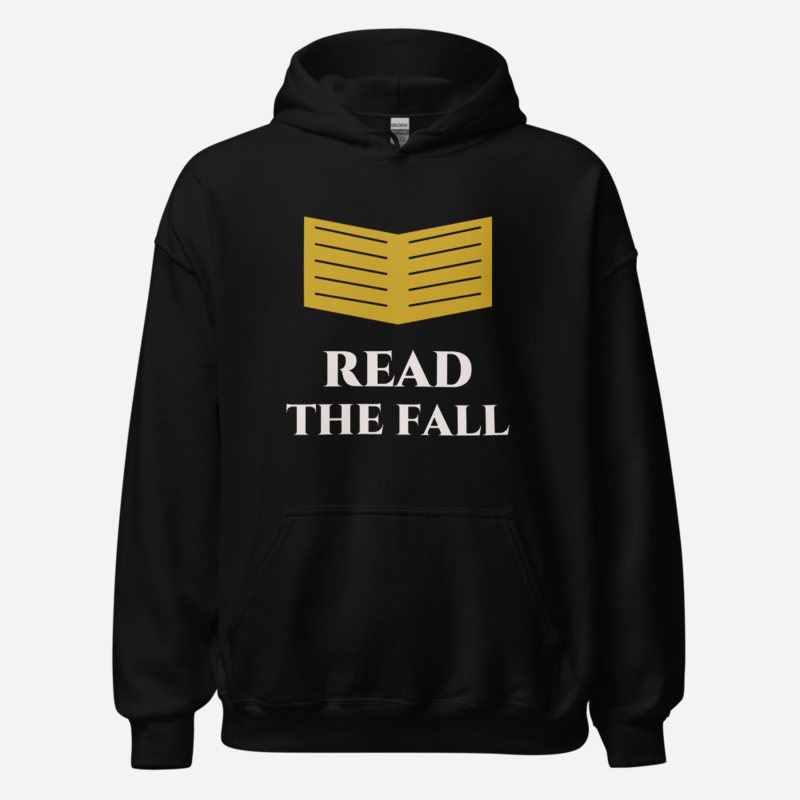 Evil Leaders Read The Fall Hoodie in Black