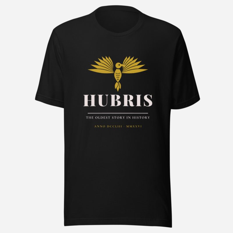Evil Leaders Hubris Tee Black