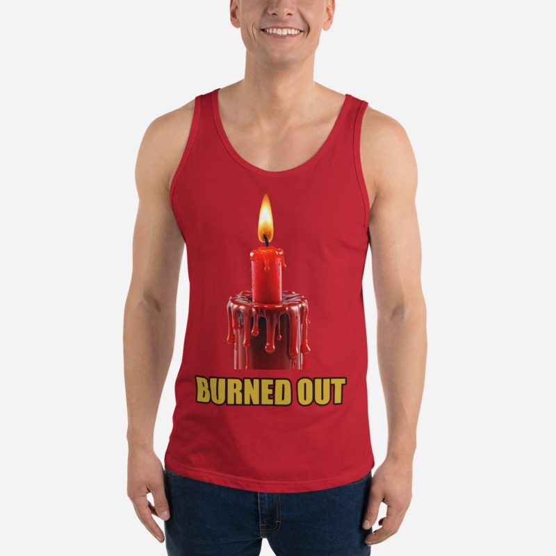Evil Leaders Burned Out Candle Tank