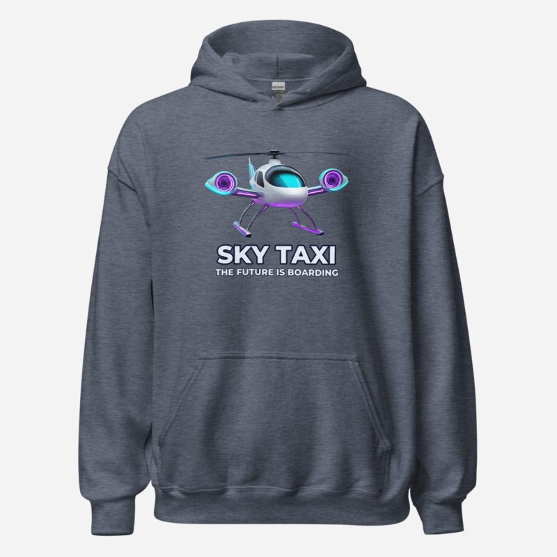 Futuristic Flow Sky Taxi Hoodie