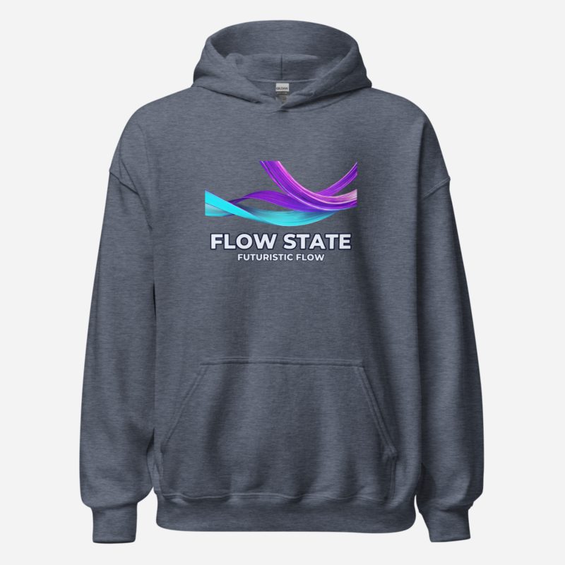 Futuristic Flow Flow State Hoodie