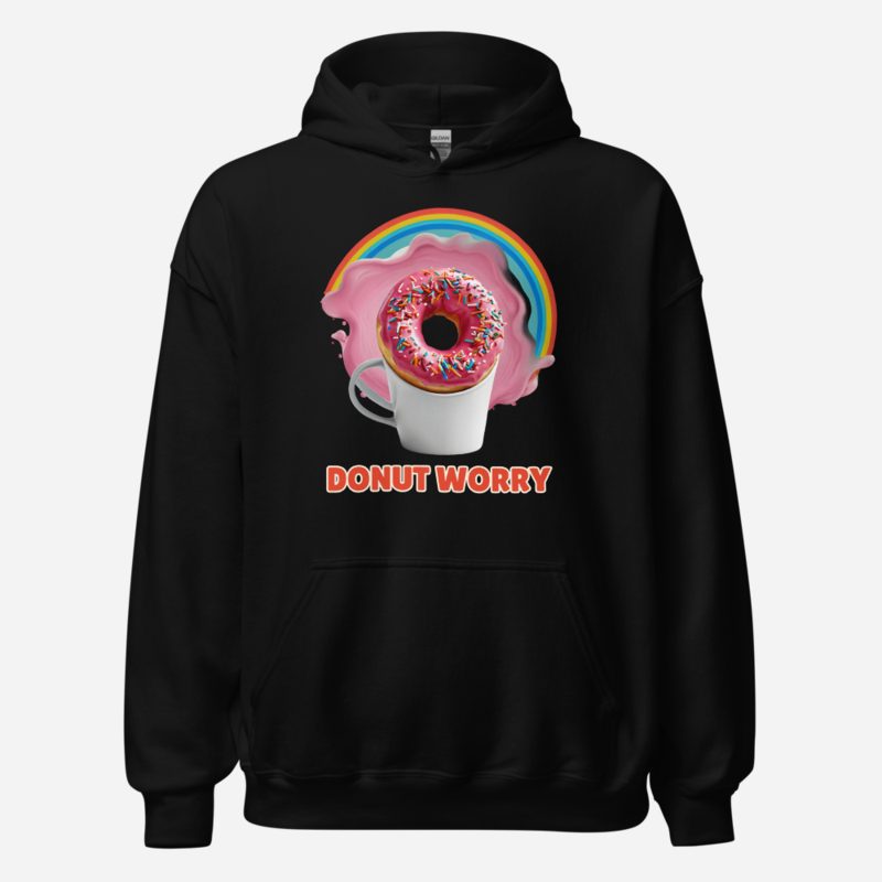 Fast Food Run Donut Worry Hoodie