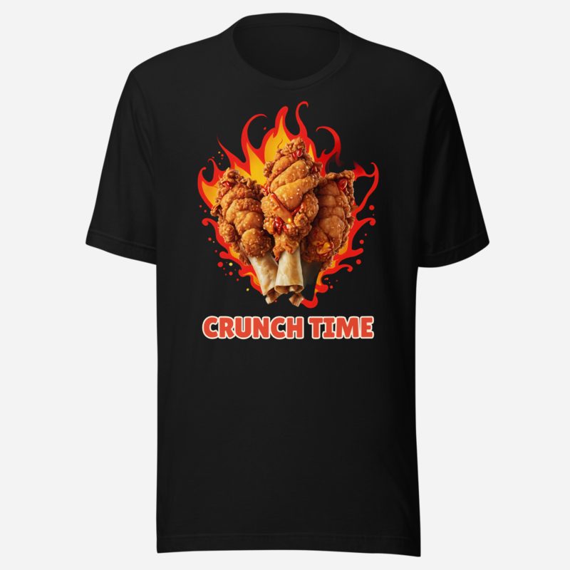 Fast Food Run Crunch Time Tee