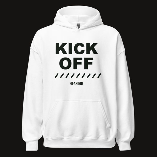 Top Gaming Society Kick Off Hoodie in White
