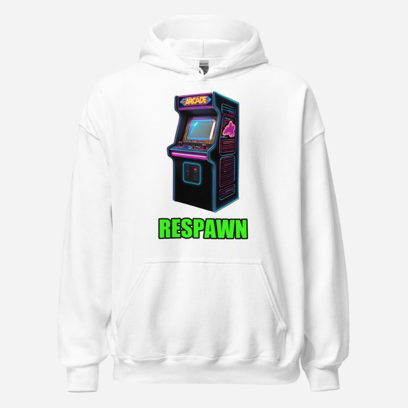 Top Gaming Society Respawn Arcade Hoodie White