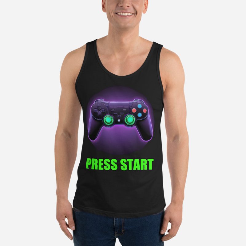 Top Gaming Society Press Start Controller Tank