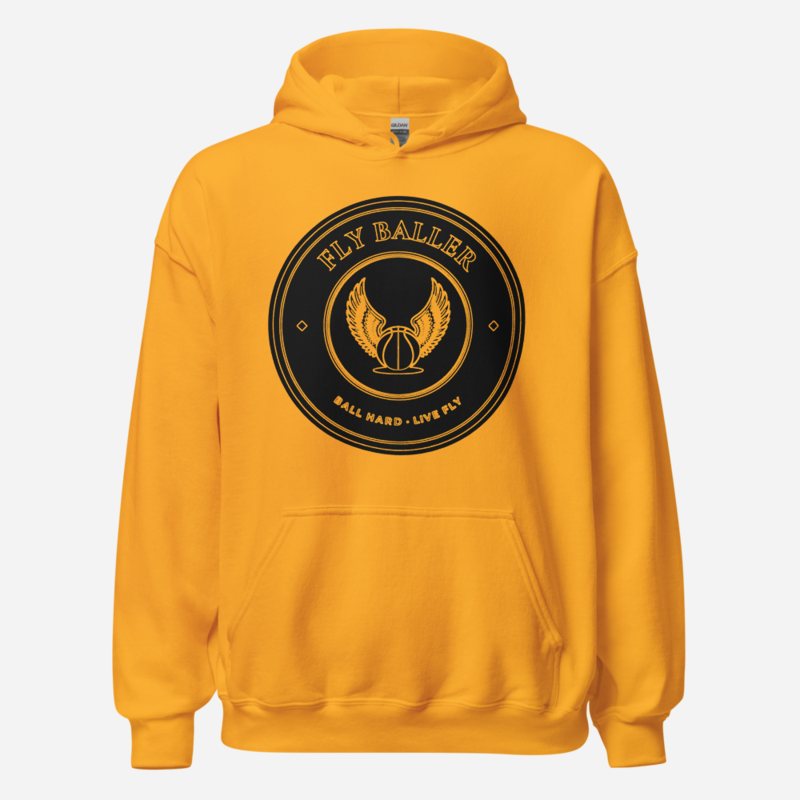 Winged Ball Crest Hoodie