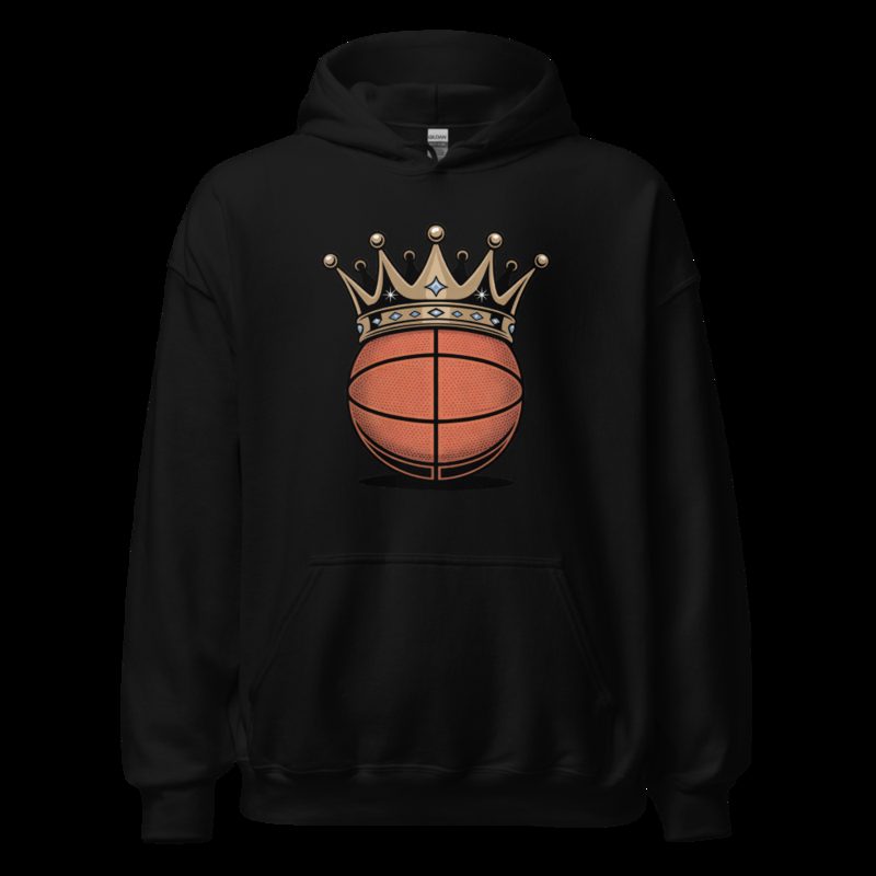 Fly Baller Crowned Ball Hoodie Black