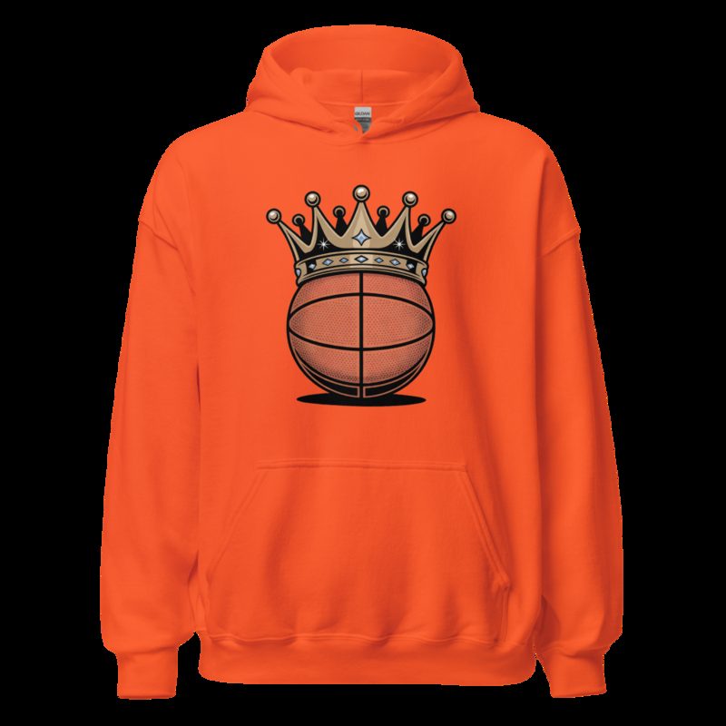 Fly Baller Crowned Ball Hoodie Orange