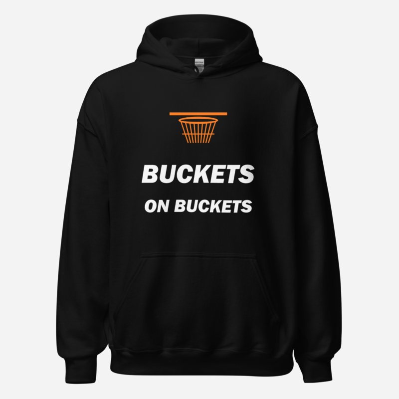 Fly Baller Buckets On Buckets Hoodie in Black