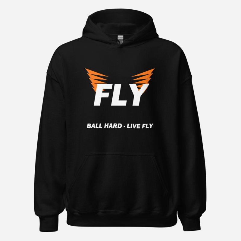 Fly Baller Fly Wings Hoodie