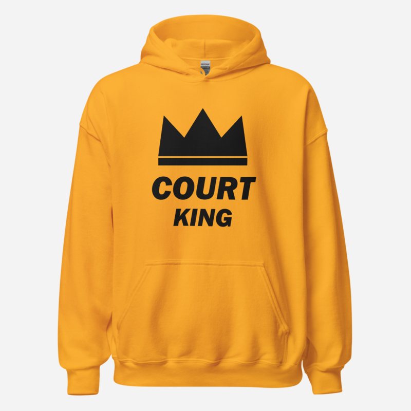 Fly Baller Court King Hoodie Gold
