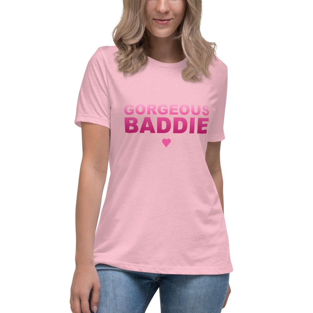 Gorgeous Baddie Stacked Women's Tee Front