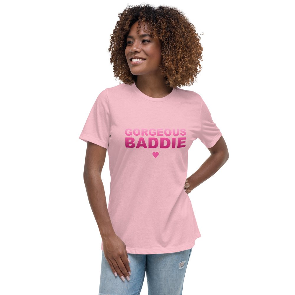 Gorgeous Baddie Stacked Women's Tee Front