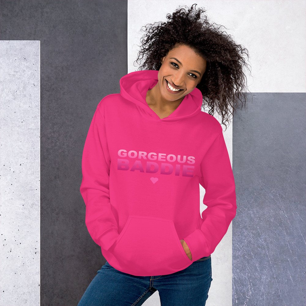 Gorgeous Baddie Stacked Hoodie