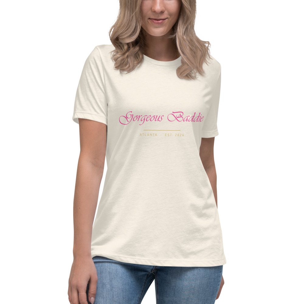 Gorgeous Baddie Signature Women's Tee Front
